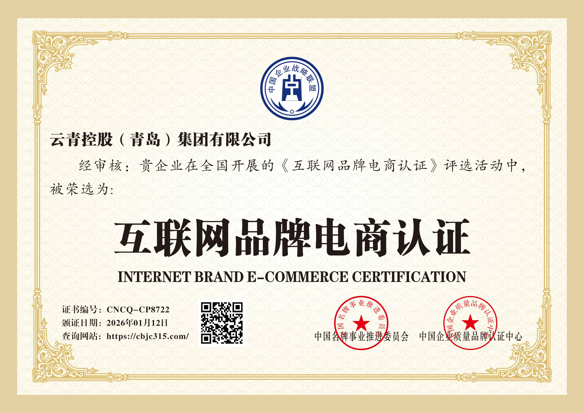 云青控股（青岛）集团有限公司